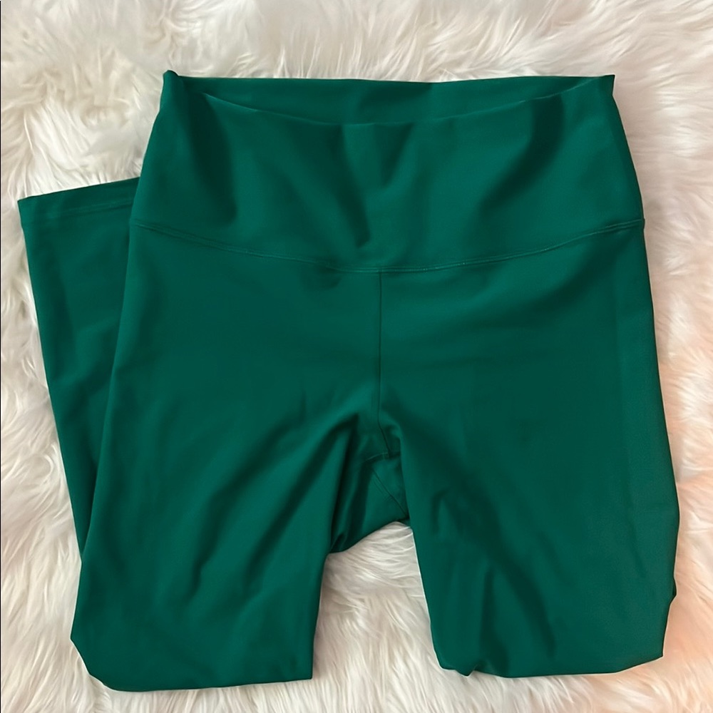 Old Navy Powersoft Green High-Waisted Leggings size large
